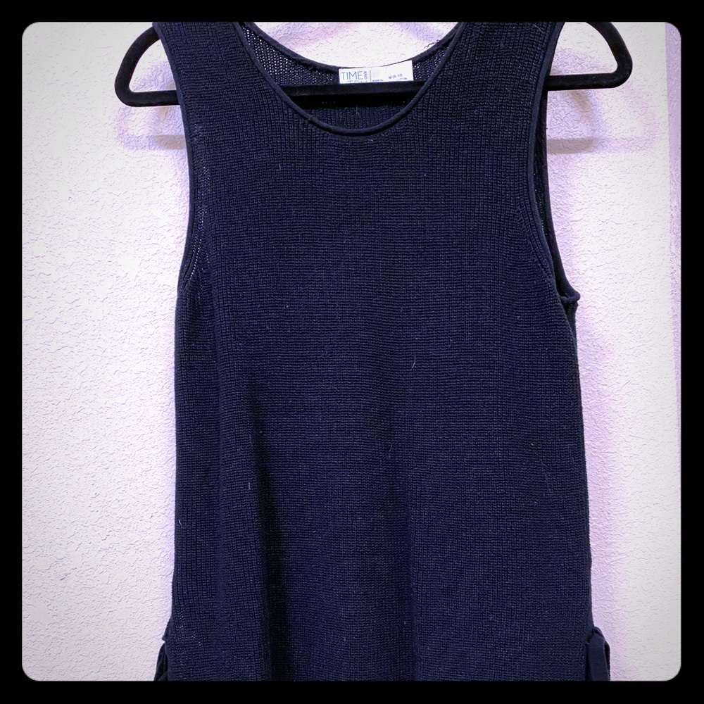 Time And Tru Black Tank